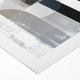 Acrylic Dining Room Artwork – Modern Black & White Abstract Art