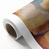 Geometric Abstract Wall Decor – Earth Tone Modern Canvas Print