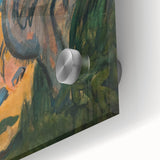 Expressionist Art: Swimmers on Fehmarn Beach | Vibrant Modern Expressionism