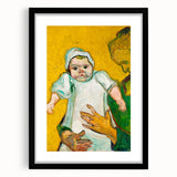 Impressionist Portrait - Madame Roulin and Baby by Van Gogh Wall Art