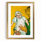 Impressionist Portrait - Madame Roulin and Baby by Van Gogh Wall Art