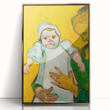 Impressionist Portrait - Madame Roulin and Baby by Van Gogh Wall Art