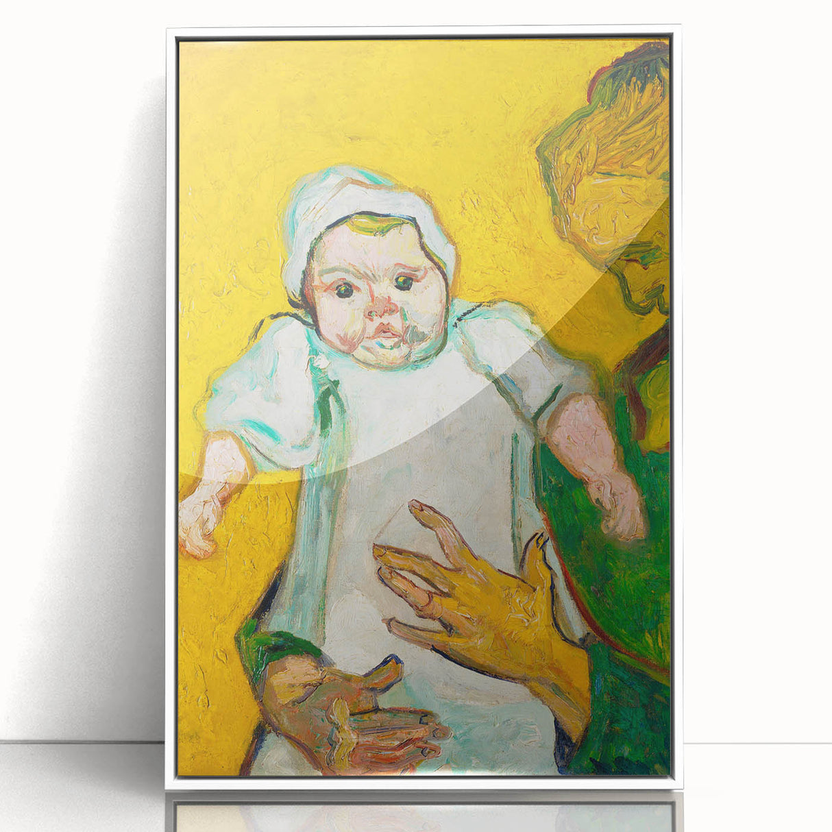 Impressionist Portrait - Madame Roulin and Baby by Van Gogh Wall Art