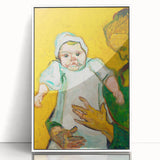 Impressionist Portrait - Madame Roulin and Baby by Van Gogh Wall Art