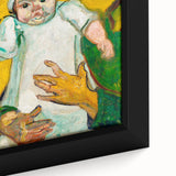 Impressionist Portrait - Madame Roulin and Baby by Van Gogh Wall Art