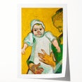 Impressionist Portrait - Madame Roulin and Baby by Van Gogh Wall Art