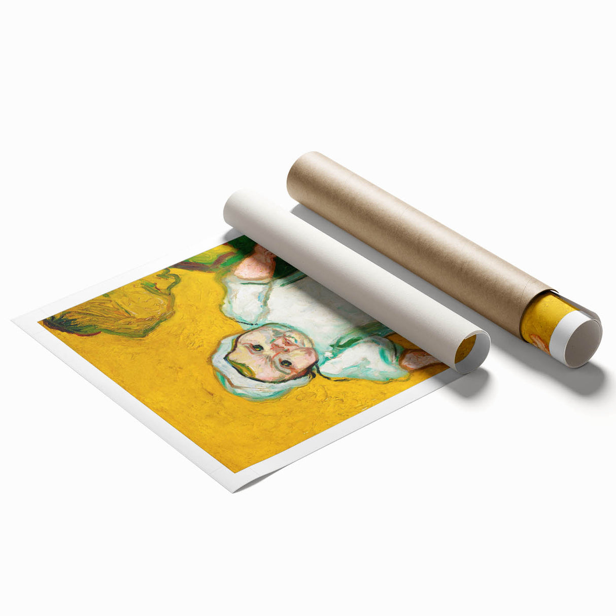 Impressionist Portrait - Madame Roulin and Baby by Van Gogh Wall Art