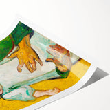 Impressionist Portrait - Madame Roulin and Baby by Van Gogh Wall Art