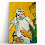 Impressionist Portrait - Madame Roulin and Baby by Van Gogh Wall Art