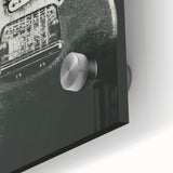 Nirvana Guitar Poster - Retro Black and White Art - Vintage Rock Print