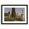 Classical Realism Landscape - Villa Albani Gardens by Eckersberg
