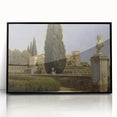 Classical Realism Landscape - Villa Albani Gardens by Eckersberg