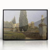 Classical Realism Landscape - Villa Albani Gardens by Eckersberg