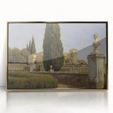 Classical Realism Landscape - Villa Albani Gardens by Eckersberg