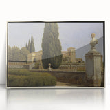 Classical Realism Landscape - Villa Albani Gardens by Eckersberg