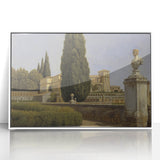 Classical Realism Landscape - Villa Albani Gardens by Eckersberg