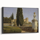 Classical Realism Landscape - Villa Albani Gardens by Eckersberg