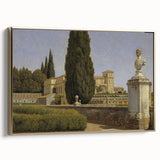 Classical Realism Landscape - Villa Albani Gardens by Eckersberg