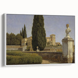 Classical Realism Landscape - Villa Albani Gardens by Eckersberg
