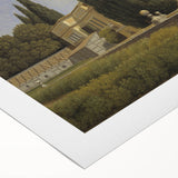 Classical Realism Landscape - Villa Albani Gardens by Eckersberg