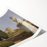 Classical Realism Landscape - Villa Albani Gardens by Eckersberg