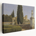 Classical Realism Landscape - Villa Albani Gardens by Eckersberg