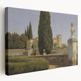 Classical Realism Landscape - Villa Albani Gardens by Eckersberg