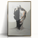 Contemporary Dining Art Pieces – Abstract Portrait Canvas Print