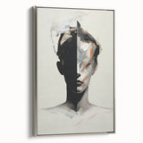 Contemporary Dining Art Pieces – Abstract Portrait Canvas Print