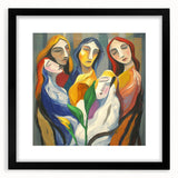 Modern Abstract Living Room Wall Art – Large Canvas & Framed Art