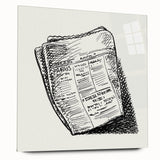 Expressionist Art - Telegraph by Leo Gestel Modern Wall Art Print