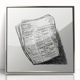 Expressionist Art - Telegraph by Leo Gestel Modern Wall Art Print