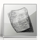 Expressionist Art - Telegraph by Leo Gestel Modern Wall Art Print