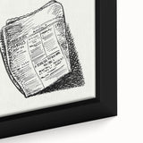 Expressionist Art - Telegraph by Leo Gestel Modern Wall Art Print