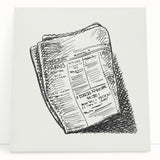 Expressionist Art - Telegraph by Leo Gestel Modern Wall Art Print