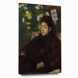 Impressionist Portrait - Mademoiselle Malo by Degas Wall Art Print