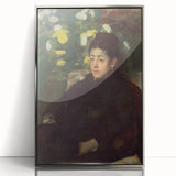 Impressionist Portrait - Mademoiselle Malo by Degas Wall Art Print