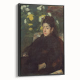 Impressionist Portrait - Mademoiselle Malo by Degas Wall Art Print