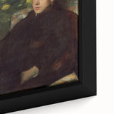 Impressionist Portrait - Mademoiselle Malo by Degas Wall Art Print