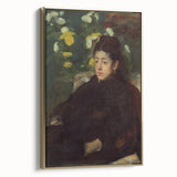 Impressionist Portrait - Mademoiselle Malo by Degas Wall Art Print