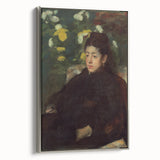 Impressionist Portrait - Mademoiselle Malo by Degas Wall Art Print