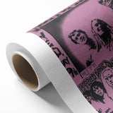 Nirvana Concert Poster - Retro Pink Art - Vintage 90s Grunge Print