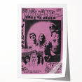 Nirvana Concert Poster - Retro Pink Art - Vintage 90s Grunge Print