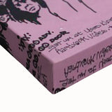 Nirvana Concert Poster - Retro Pink Art - Vintage 90s Grunge Print