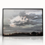 Realism Cloud Study Art Print - Dramatic Sky by Menzel