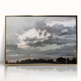 Realism Cloud Study Art Print - Dramatic Sky by Menzel