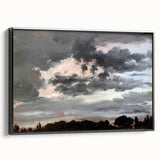Realism Cloud Study Art Print - Dramatic Sky by Menzel