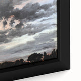 Realism Cloud Study Art Print - Dramatic Sky by Menzel