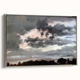 Realism Cloud Study Art Print - Dramatic Sky by Menzel