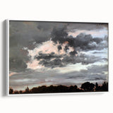 Realism Cloud Study Art Print - Dramatic Sky by Menzel